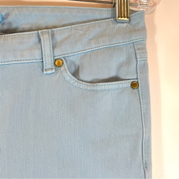J. McLaughlin Baby Blue Skinny Jeans. Size 4 - Picture 5 of 10